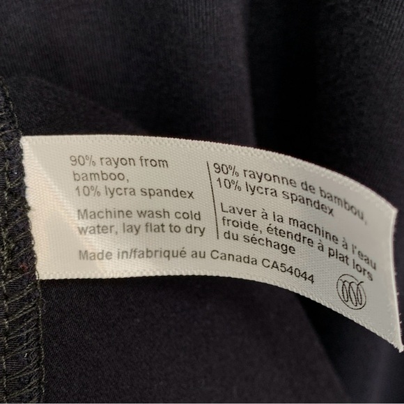 Miik Swing Dress Womens Medium Black Long Sleeve Bamboo Fall Winter Classic - Picture 6 of 7